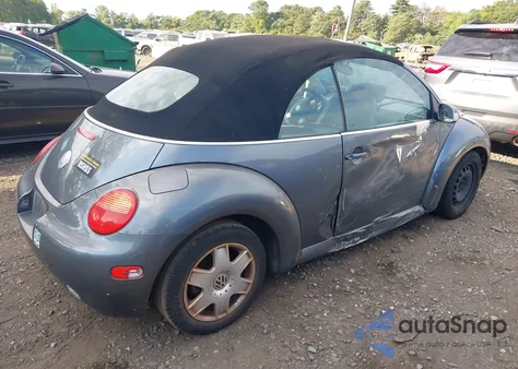 2004 Volkswagen New Beetle Gls из США, поврежденный, VIN 3VWCM31Y54M322298